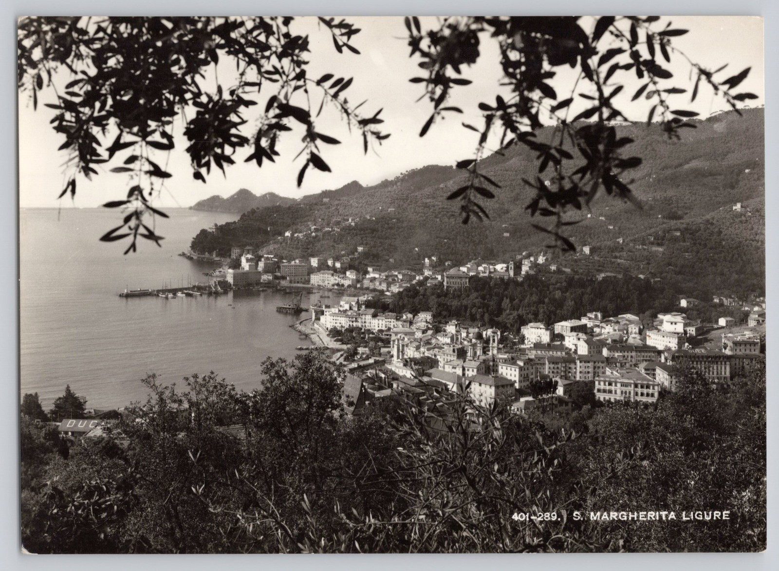 Vintage RPPC S. Margherita Ligure Italy Postcard Ligurian Coast Real Photo 4x6 Vintage RPPC S. Margherita Ligure Italy Postcard Ligurian Coast Real Photo 4x6