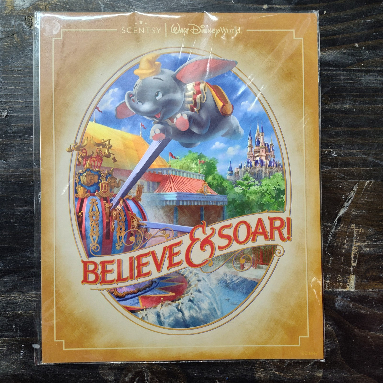 Scentsy Believe & Soar Dumbo Walt Disney World Limited Edition Print