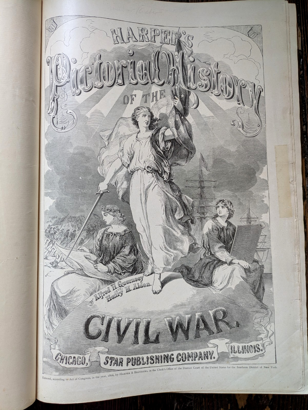 Harper\'s Pictorial History of the Civil War, 19th Century Engravings