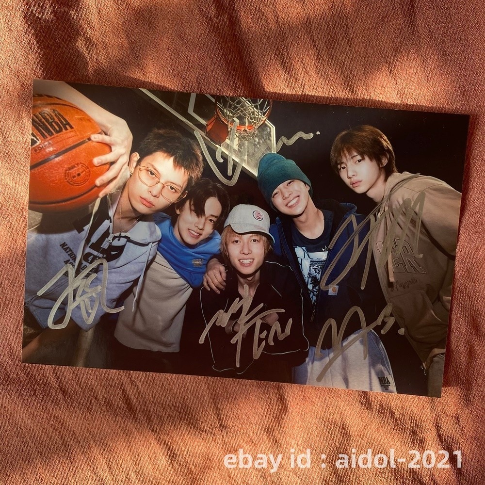 CORTIS GROUP Photo Autographed SIGNED K-POP Collection 4*6 2026
