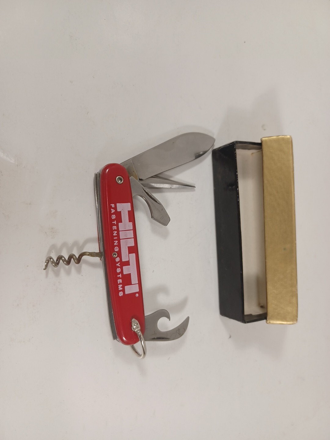 Vtg Hilti Branded Knife Multi Tool Fastening Systems NOS