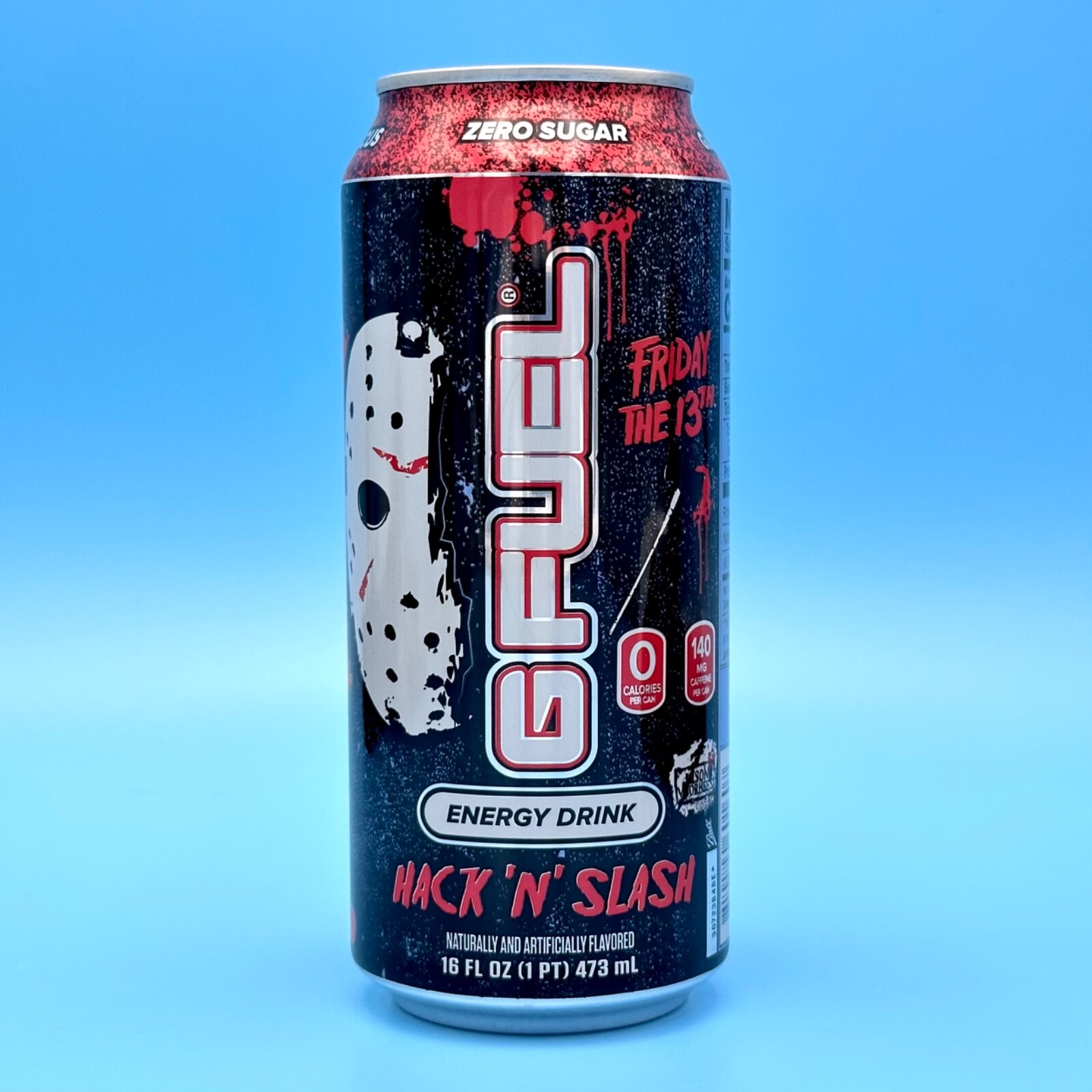 G Fuel Limited Edition Horror Can Energy Drink Jason Chucky Freddy Halloween