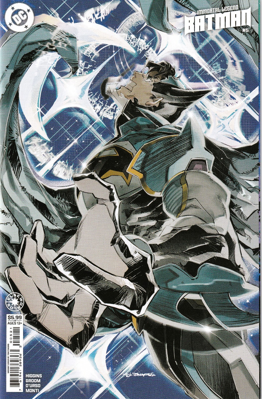BATMAN IMMORTAL LEGEND #5 (2025) HIGGINS / D\'URSO / MORA ~ VARIANT ~ UNREAD NM