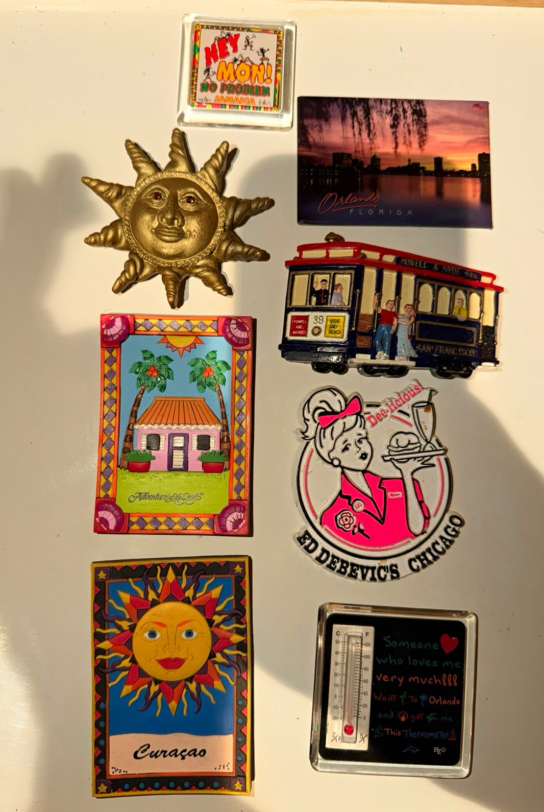 Vintage Souvenir Fridge Magnets Lot of 8 Travel San Francisco Sun Curaçao Ed Deb Vintage Souvenir Fridge Magnets Lot of 8 Travel San Francisco Sun Curaçao Ed Deb