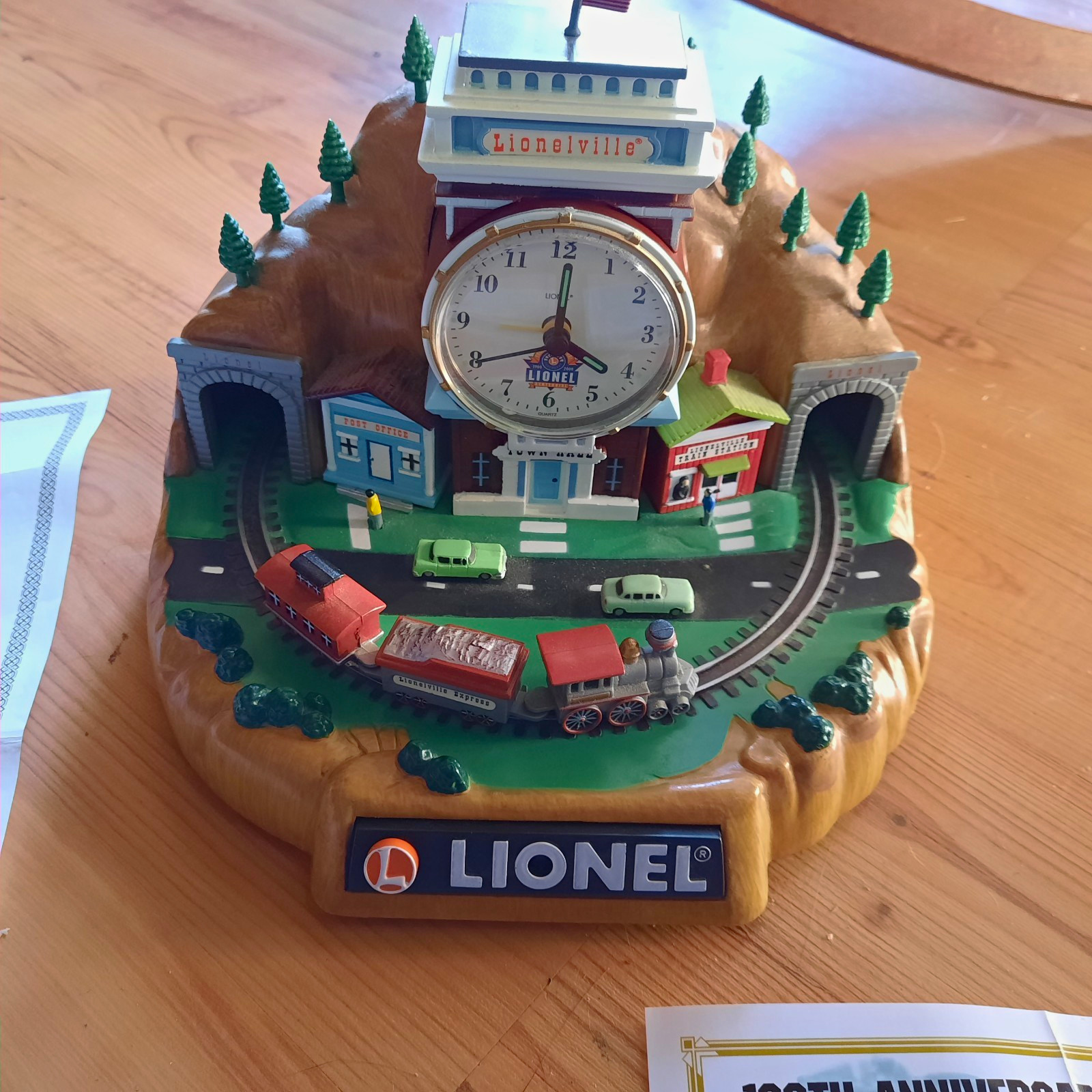 Lionel 100th Anniversary Vintage Train Clock 1900-2000 Original Box Read Details Lionel 100th Anniversary Vintage Train Clock 1900-2000 Original Box Read Details