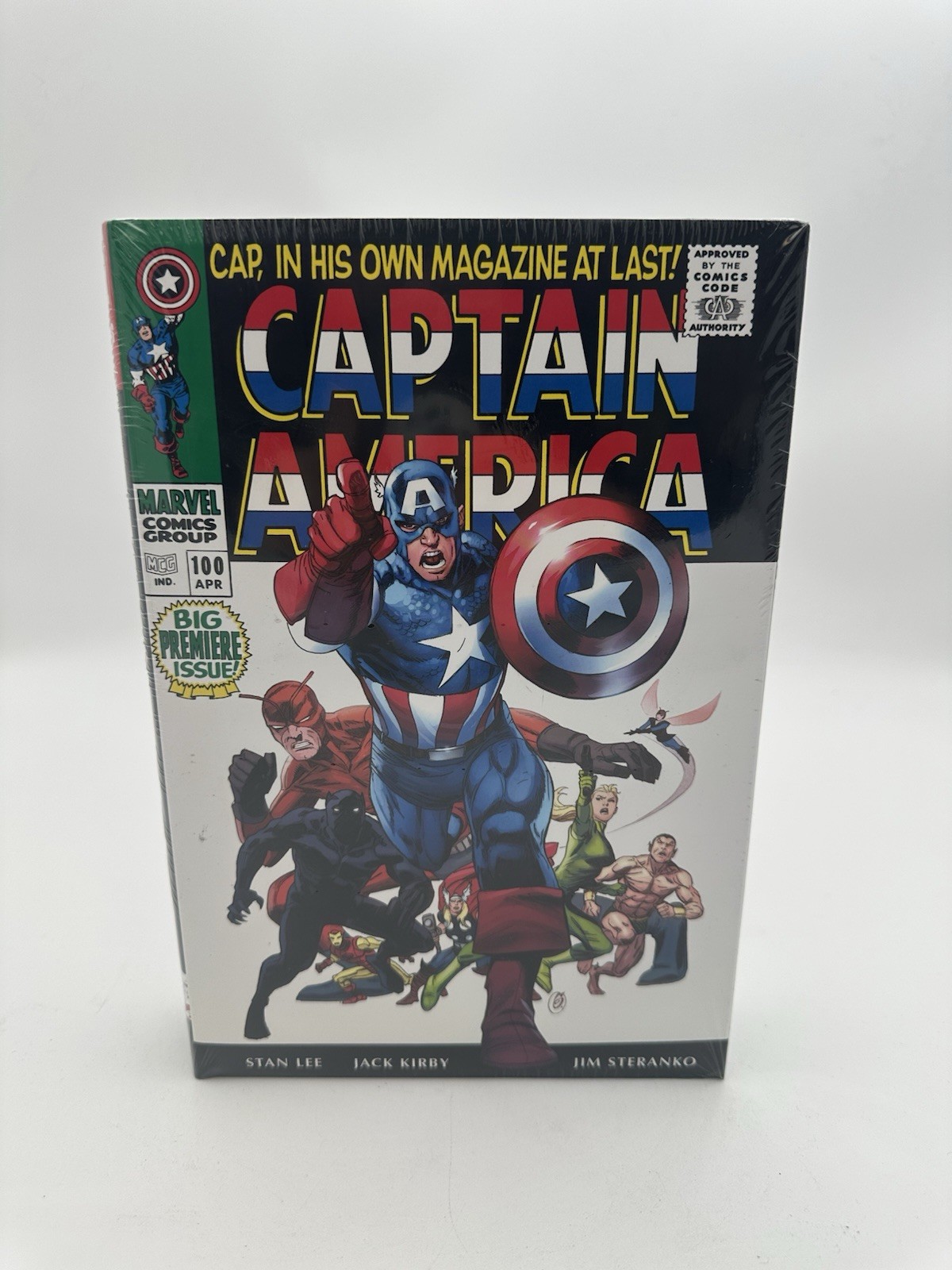 MARVEL COMICS CAPTAIN AMERICA OMNIBUS VOL. 1 HC GARNEY COVER