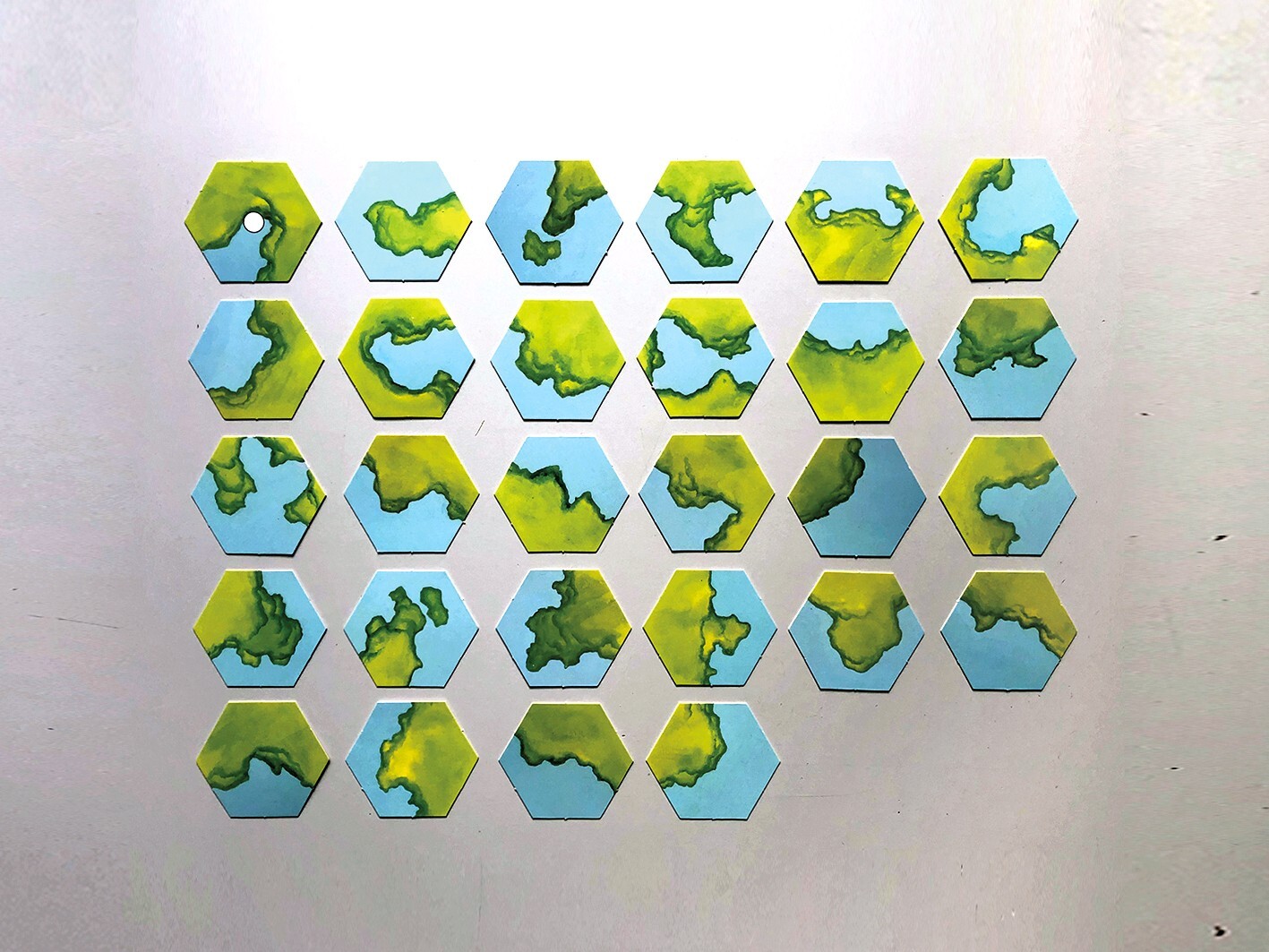 Mighty Empires - Coastal Tiles Complete - Games Workshop 1990