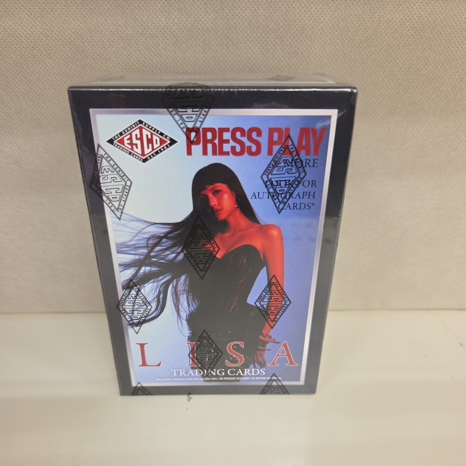 2026 ESCO X LISA Press Play Trading Cards Blaster Box 40 Cards 4 Foils, In Hand
