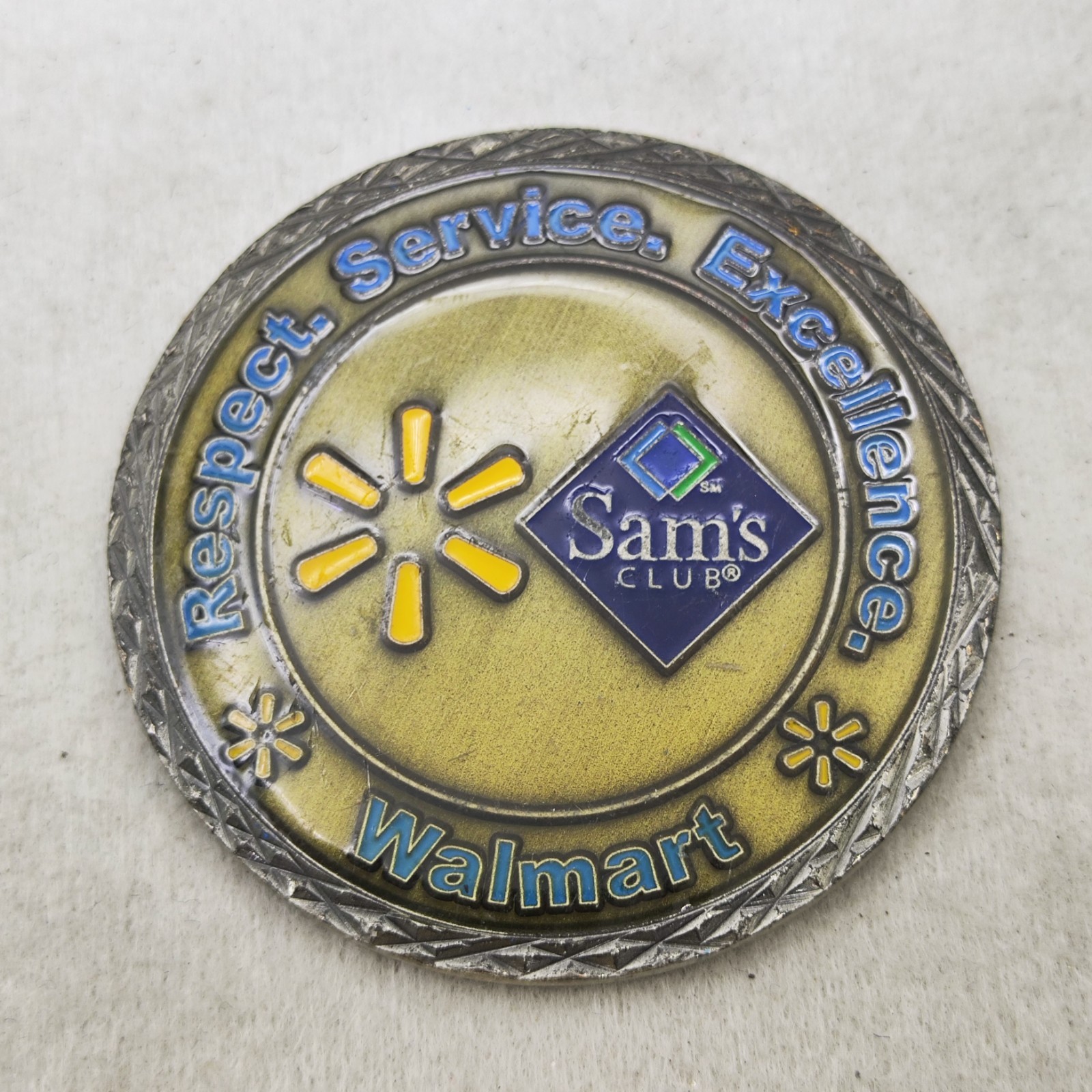 Walmart Sam's Club Veterans Challenge Coin