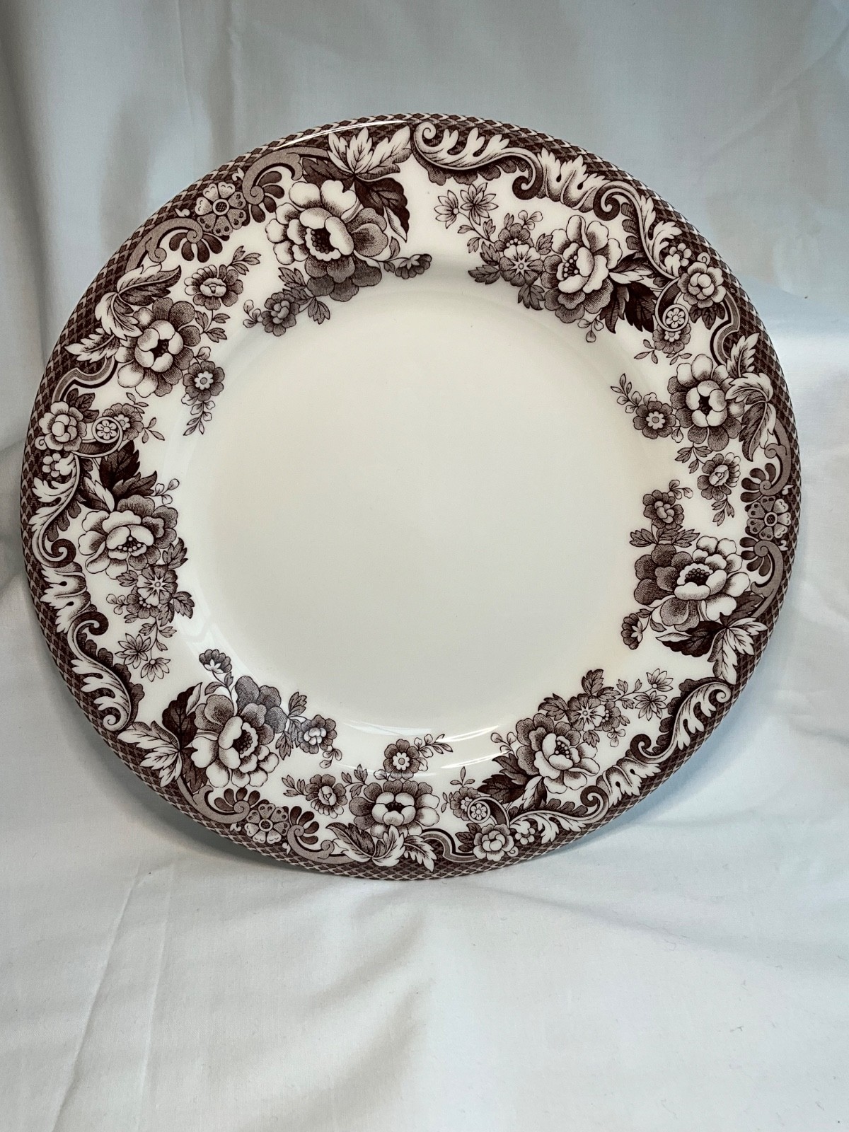 Spode Delamere Brown Dinner Plate 10 5/8\