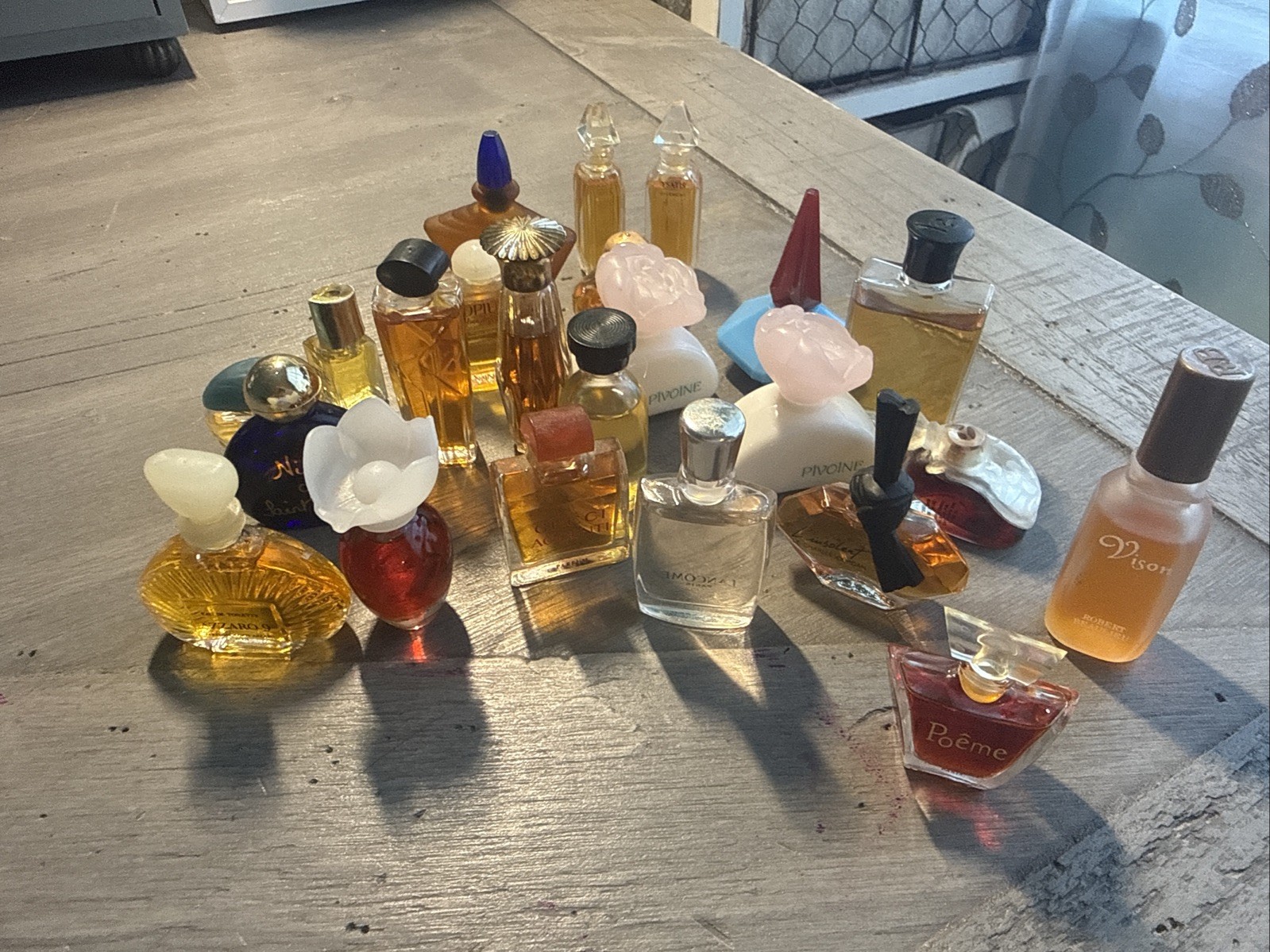 Vintage Miniature Perfume Bottle Lot 23 Full Bottles