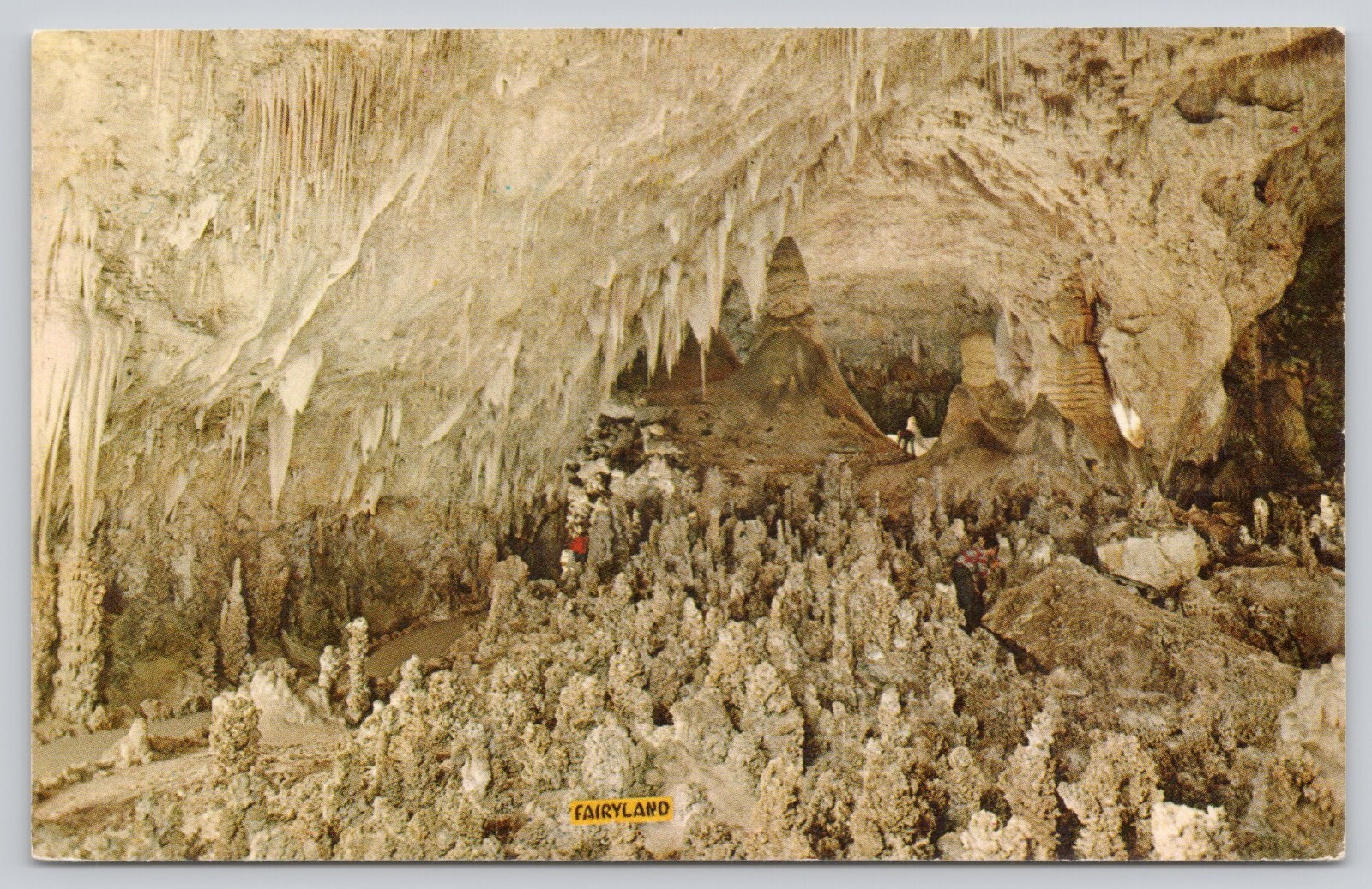 Fairyland Carlsbad Caverns National Park New Mexico Unposted Postcard Fairyland Carlsbad Caverns National Park New Mexico Unposted Postcard