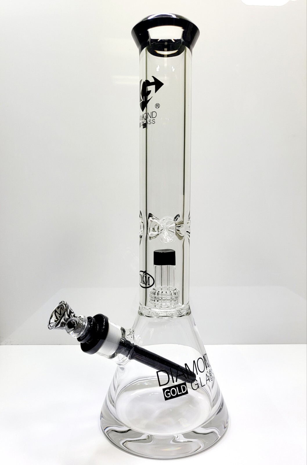 DG Diamond Glass 7mm Heavy Thick Showerhead 16