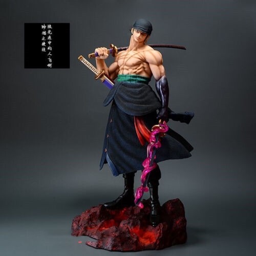 One Piece Roronoa Zoro PVC Model In Stock In Box H75cm Two Heads