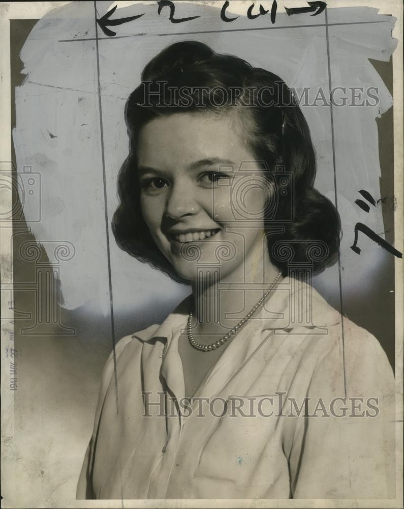 1941 Press Photo Miss Janet Wilson, now Mrs. Alfred Nicoud - mja17462