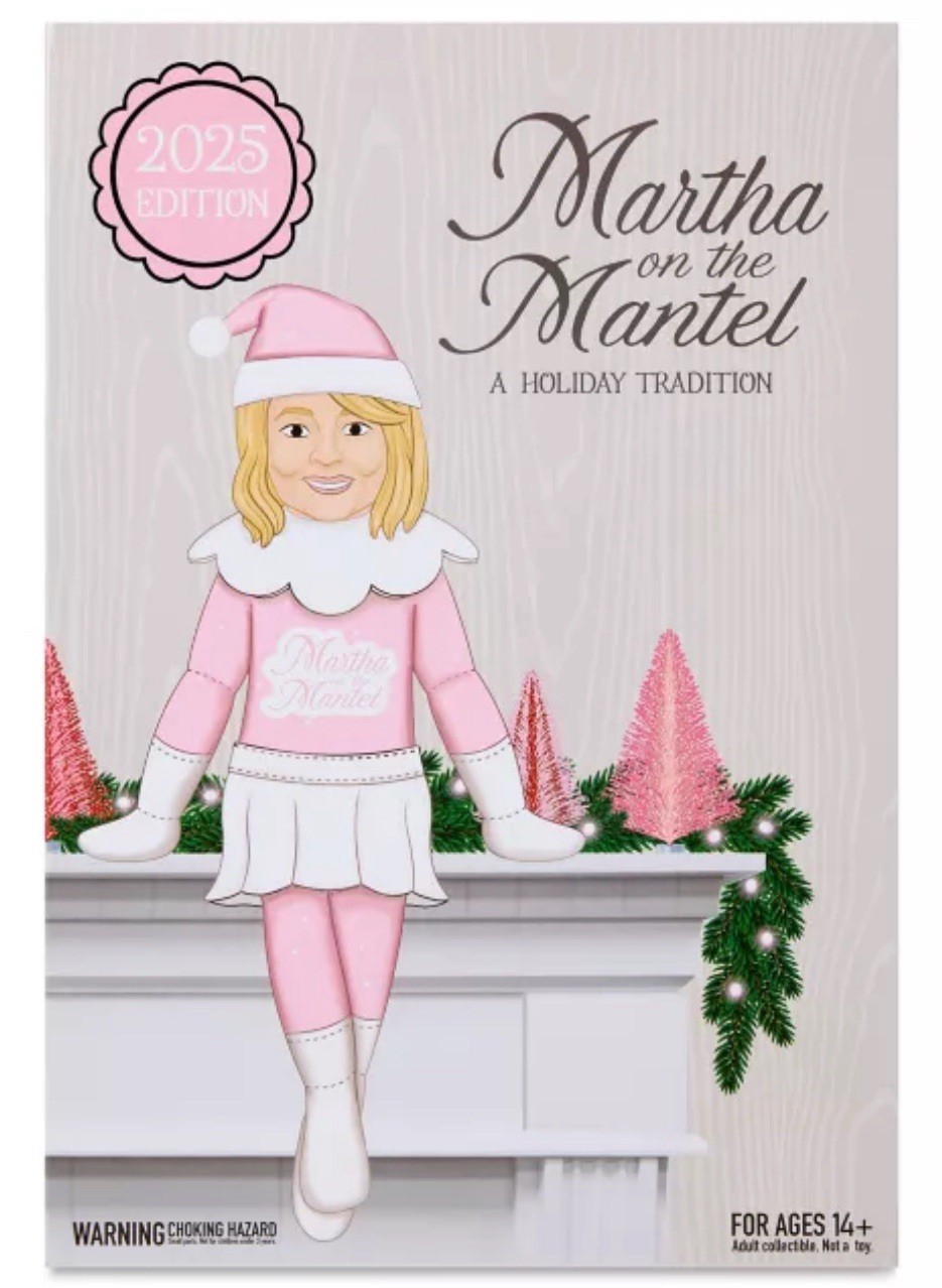 MARTHA ON THE MANTEL 2025