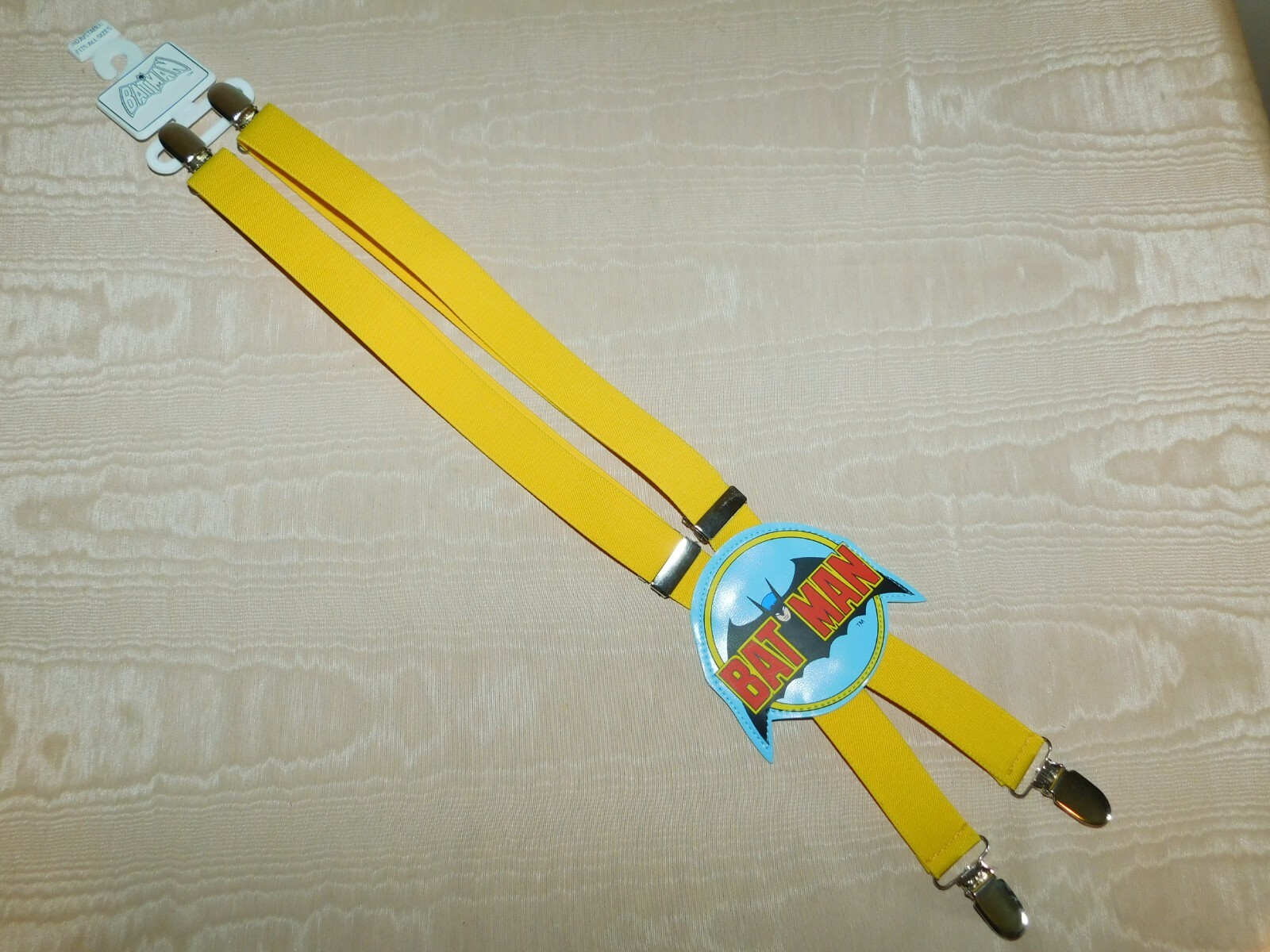 VINTAGE 1982  DC COMICS  BELT  BATMAN SUSPENDERS   NEW OLD STOCK