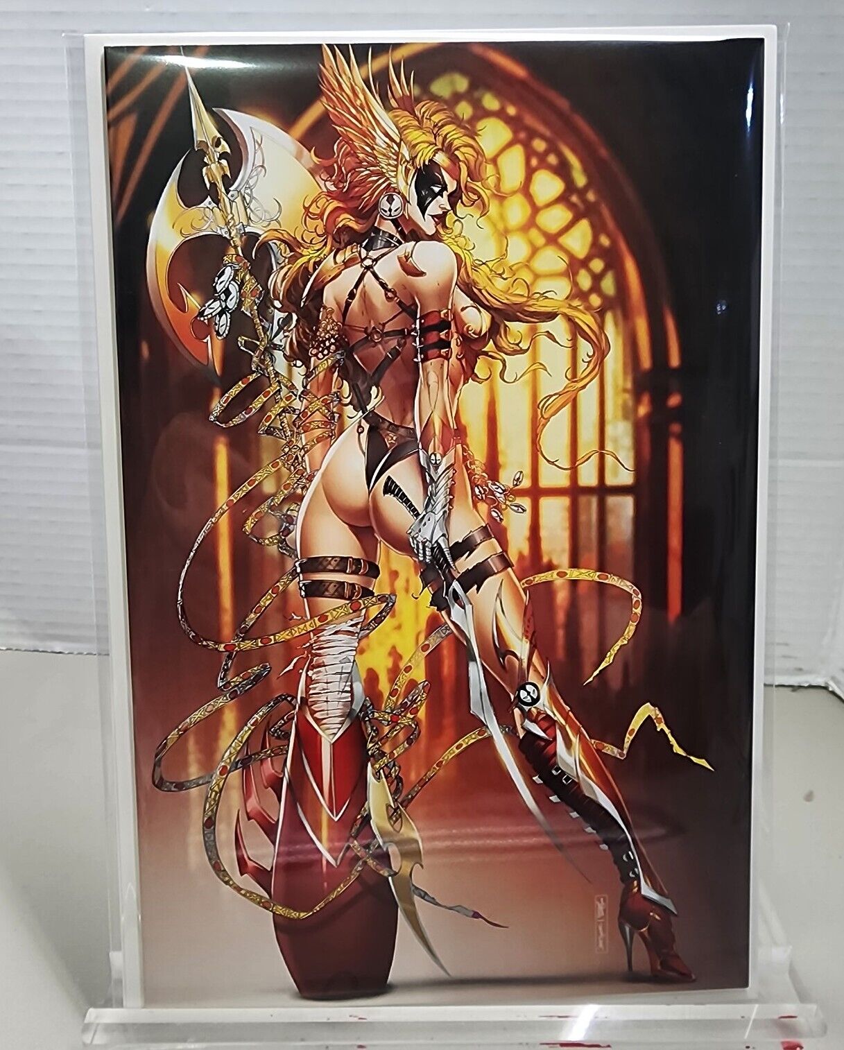 DAUGHTERS OF EDEN #1 ANGELA SPAWN VARIANT JAMIE TYNDALL FAN EXPO CNDA 60/90
