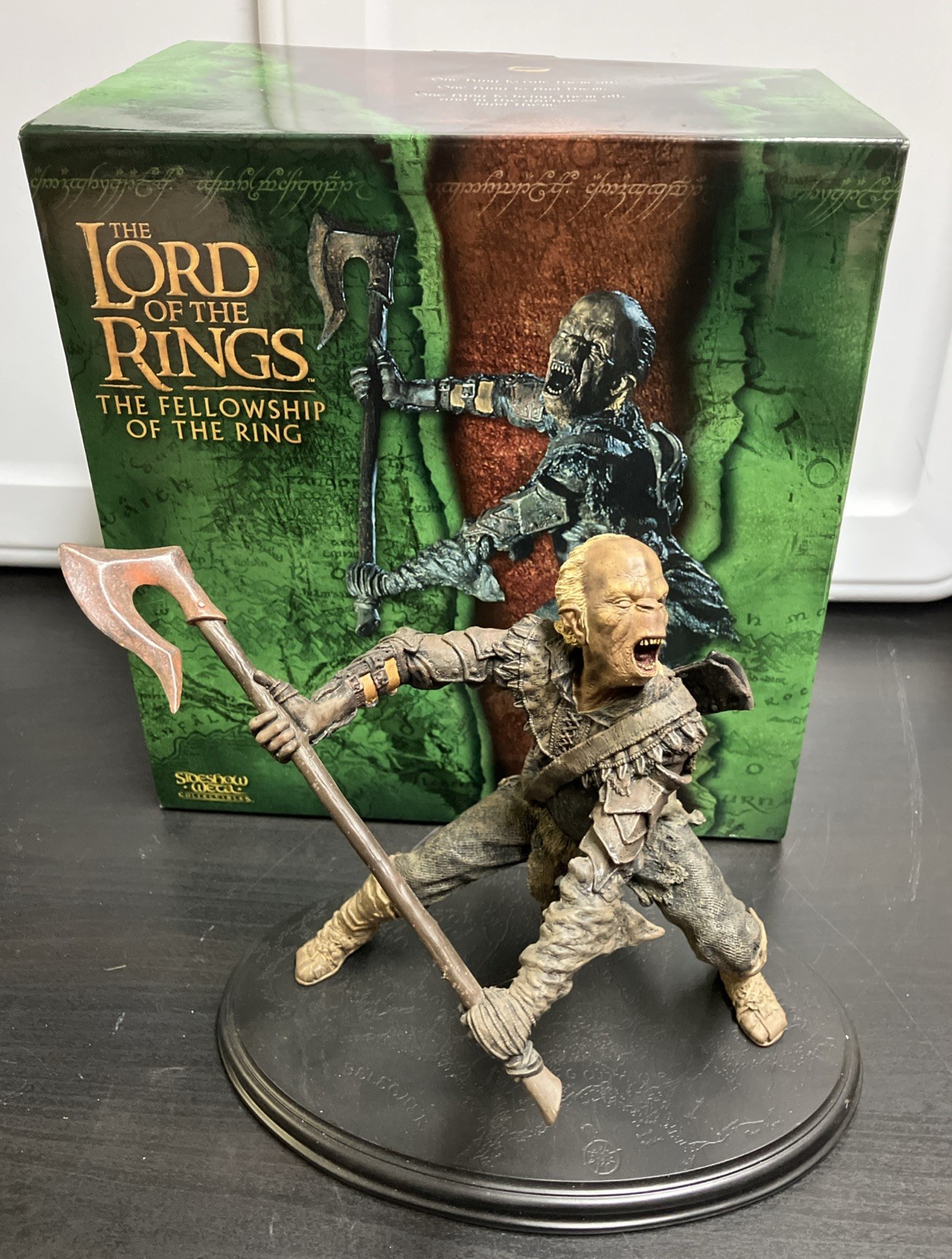 Sideshow Weta MORIA ORC WARRIOR 1/6 Scale Statue Lord of the Rings Figure Hobbit
