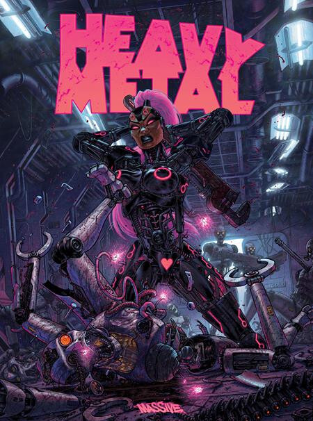 HEAVY METAL MAGAZINE #1 (MASSIVE SELECT EXCLUSIVE TONY MOORE HOMAGE COVER)(2025)