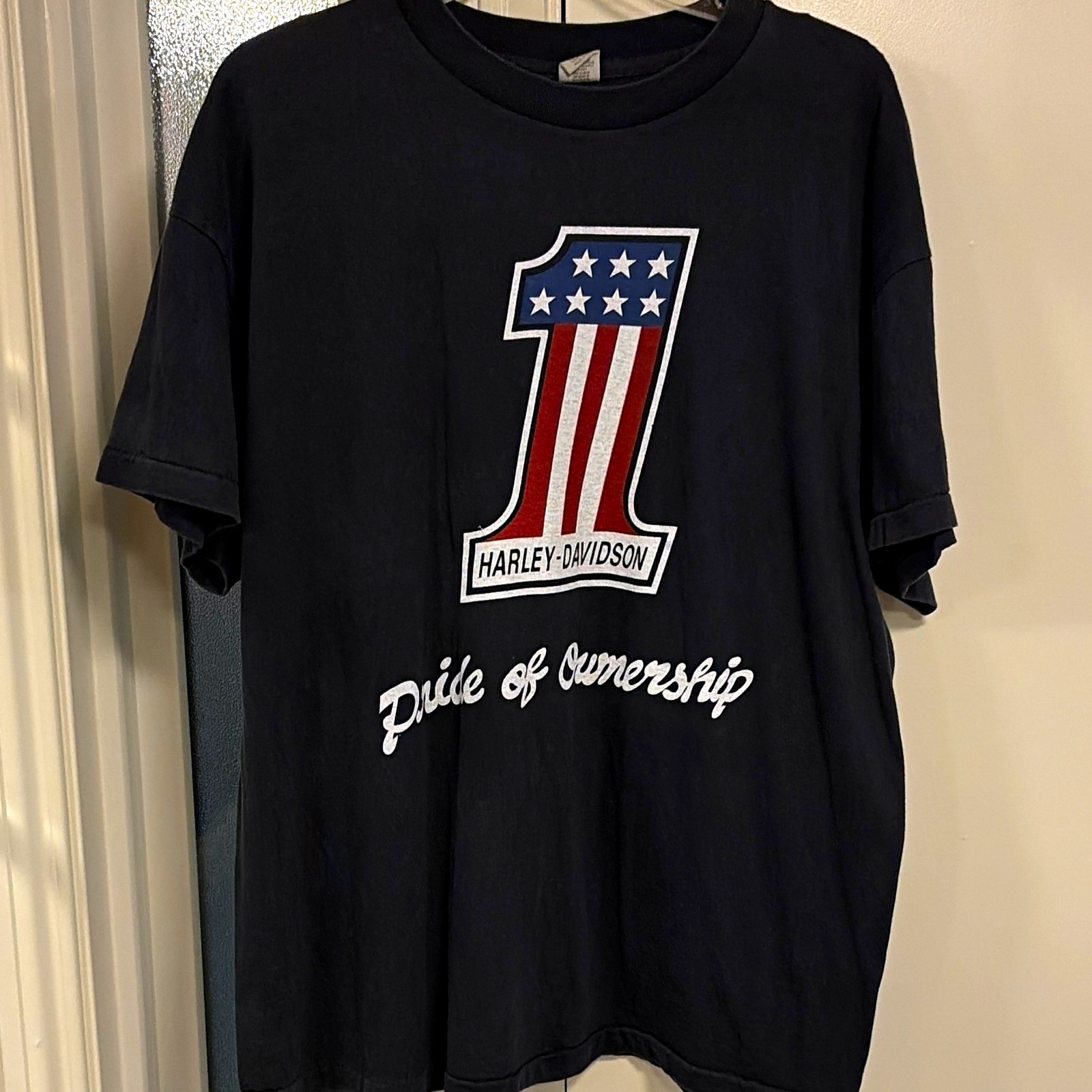 Vintage Harley-Davidson Pride of Ownership Black T-Shirt XL, great condition