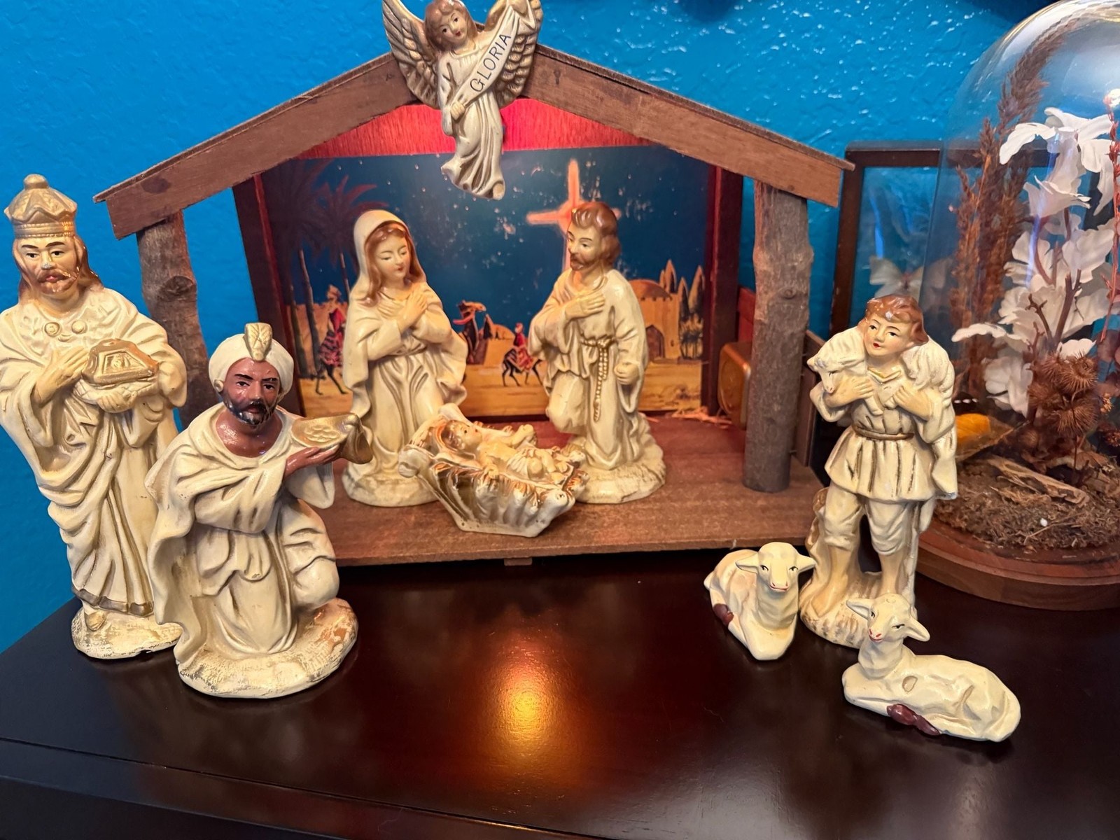 Vintage Nativity Set Made In Japan