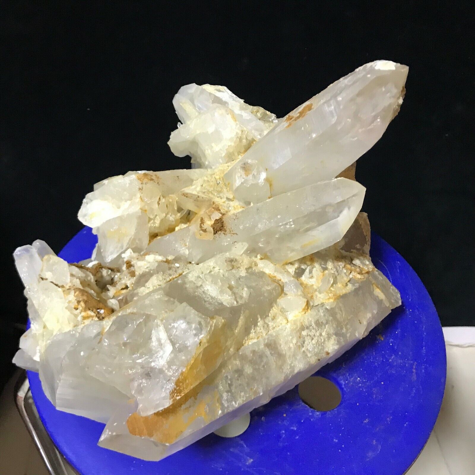 14LB Huge Natural Quartz Crystal Cluster Rare skeleton mineral Specimen Healing