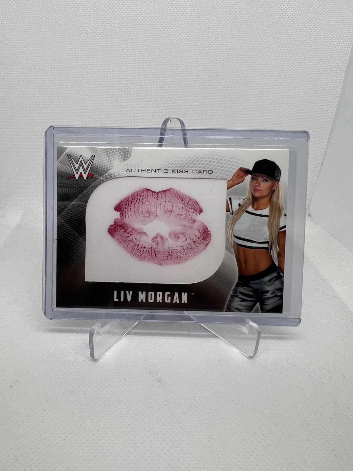 Liv Morgan WWE Topps Authentic Kiss Card (2017) 33/99 (RARE) (Offers considered)