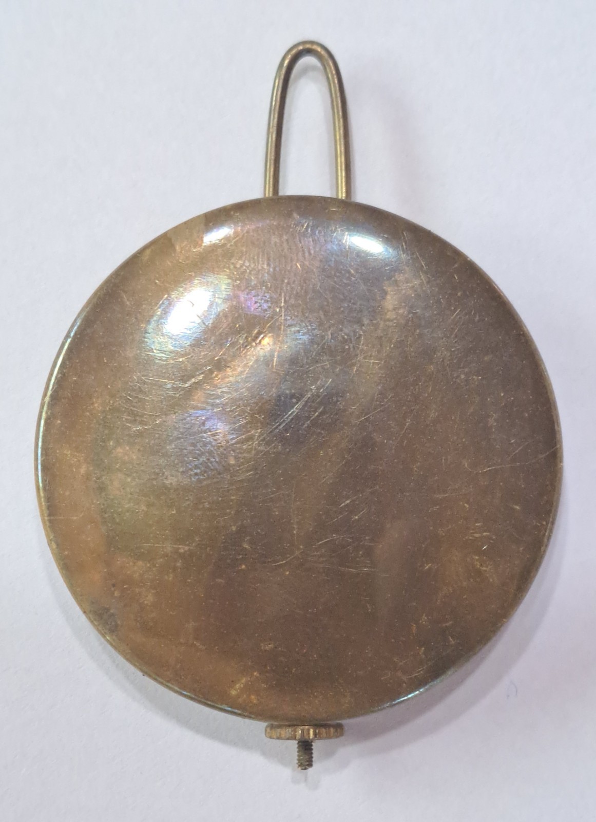 Antique Seth Thomas OGEE Clock Brass Pendulum Bob 121 Grams Replacement Part