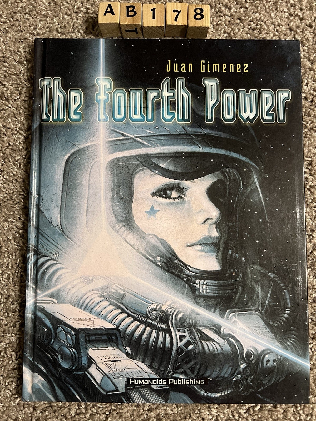 “THE FOURTH POWER” Hardcover by Juan Gimenez HUMANOIDS PUBLISHING