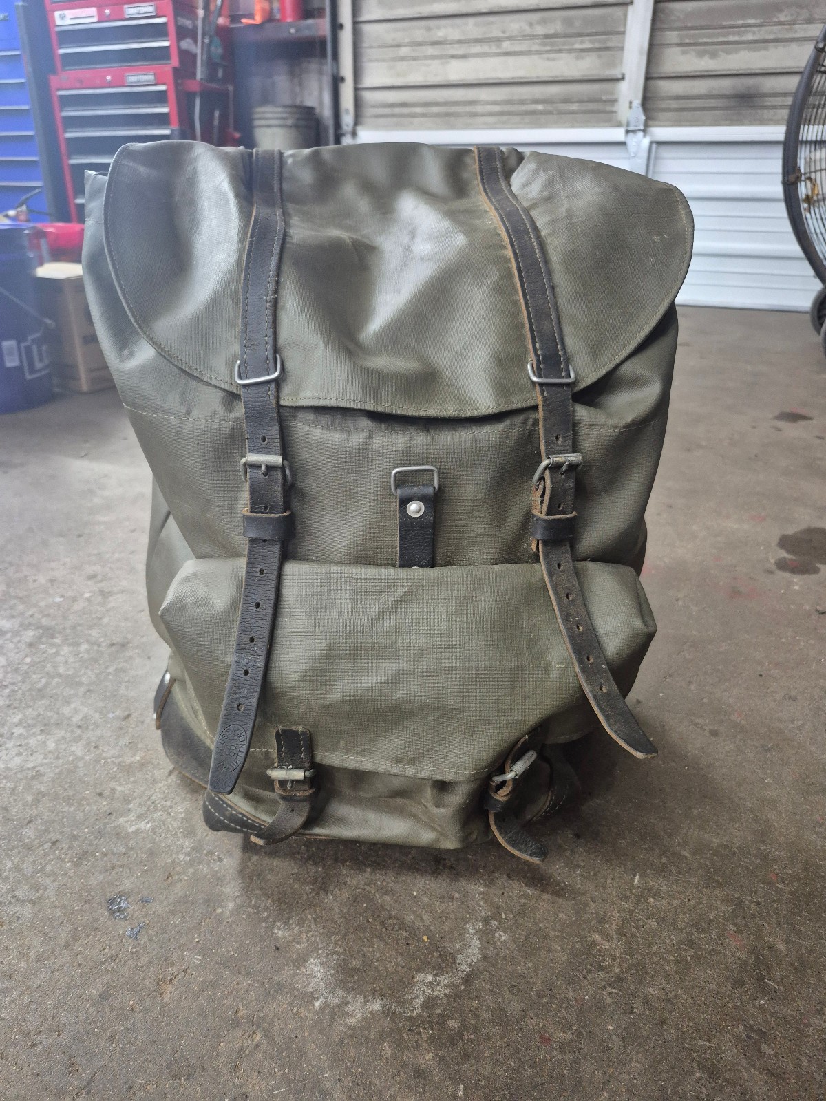 Swiss Military Backpack With Military Relics WW2 Style Excellent Quality