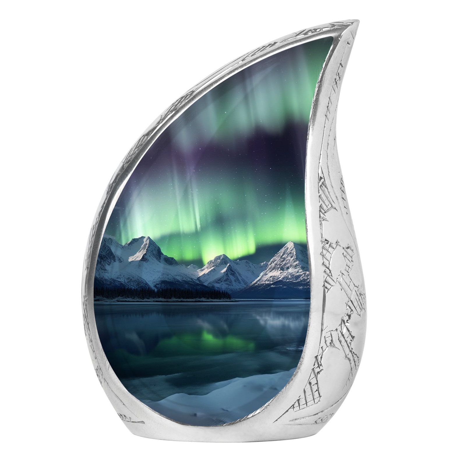 Sky Glows Urn - Tear Drop Urns For Ashes - Adult Urns For Men