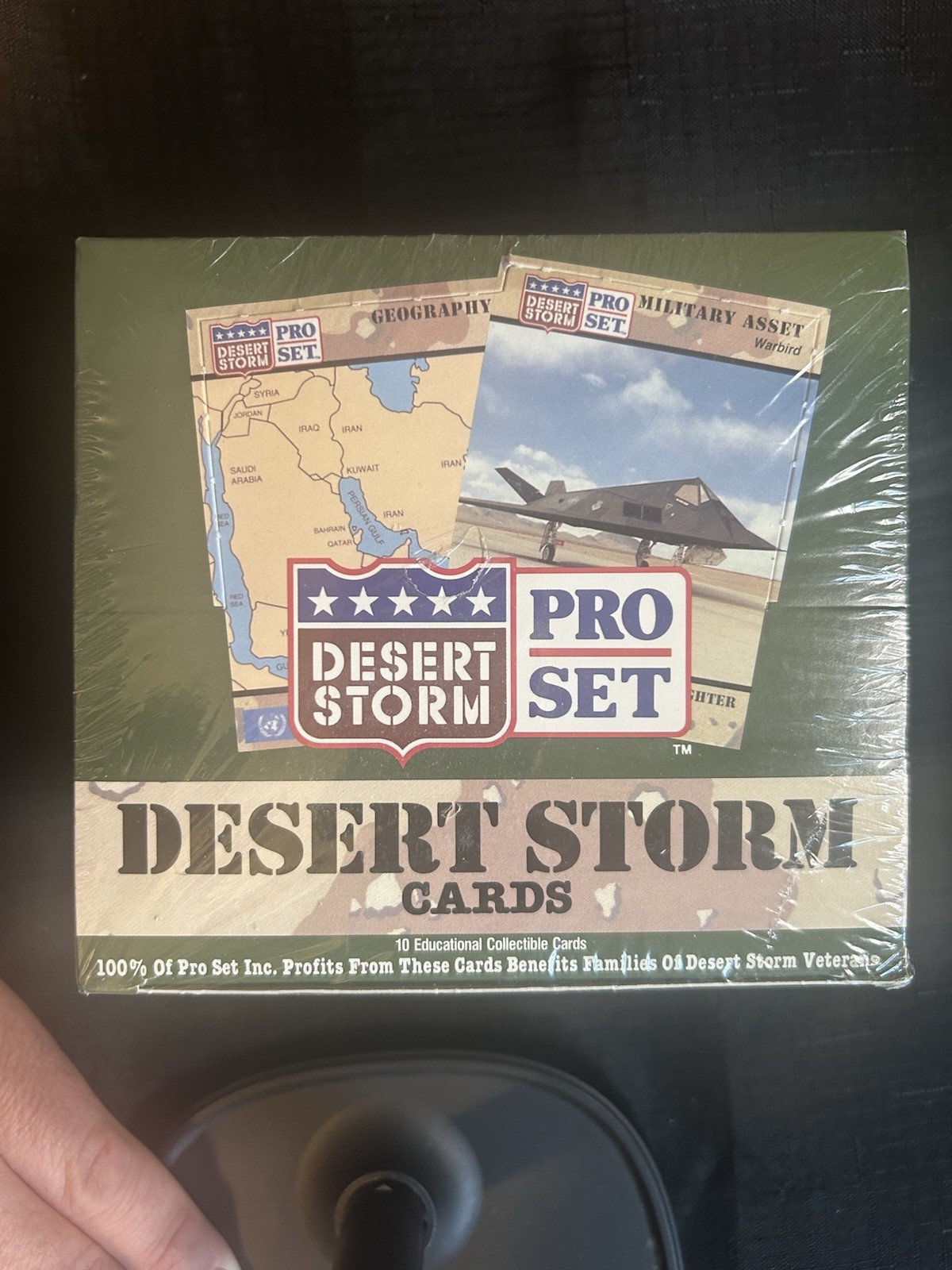 Factory Sealed 1991 Desert Storm Pro Set Wax Box 36 Packs 10 Cards Each π πΊπΈ Factory Sealed 1991 Desert Storm Pro Set Wax Box 36 Packs 10 Cards Each π πΊπΈ