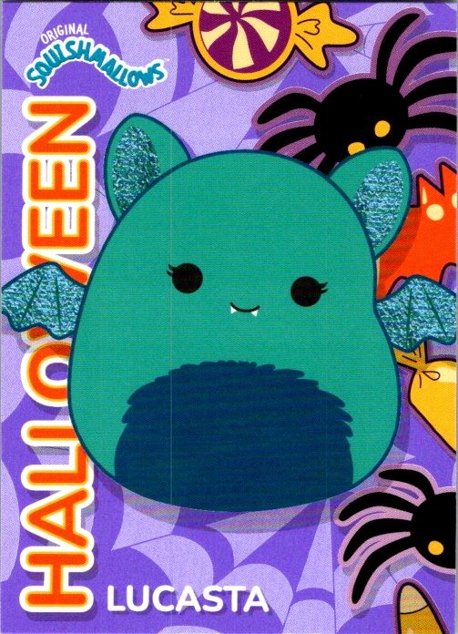 2024 Panini Squishmallows #10 Lucasta Halloween