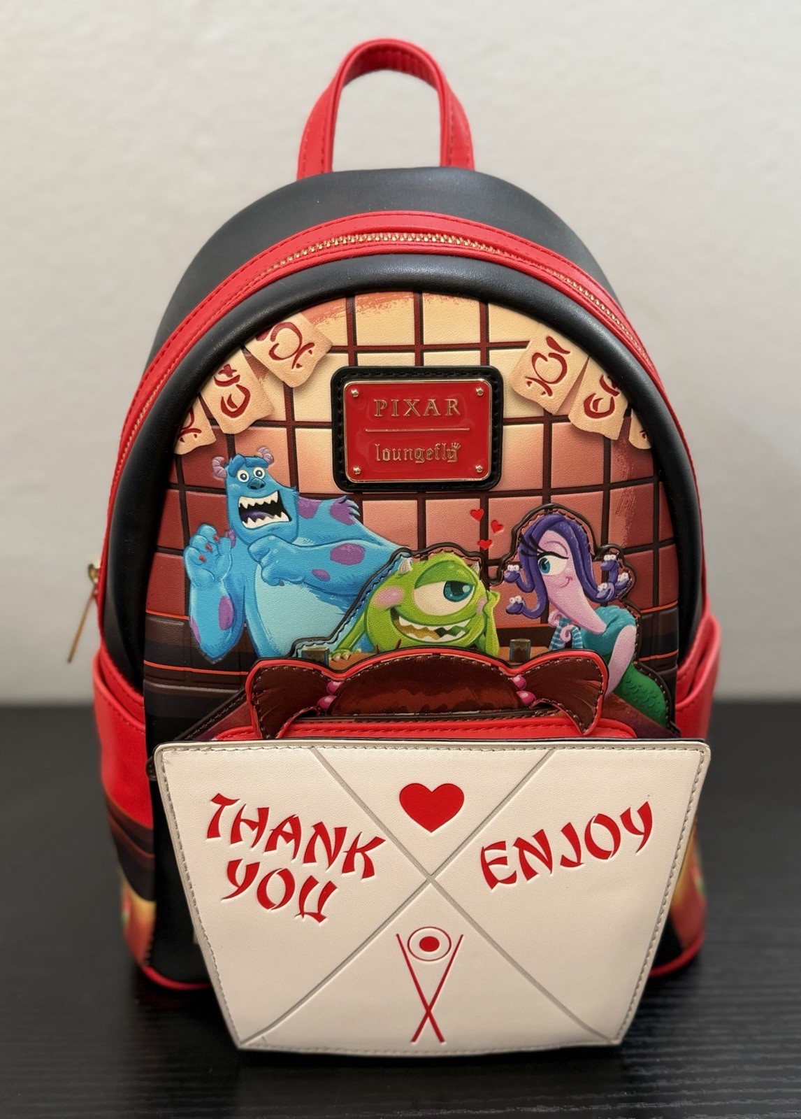 Loungefly Pixar Monsters Inc “ Take Out Box”