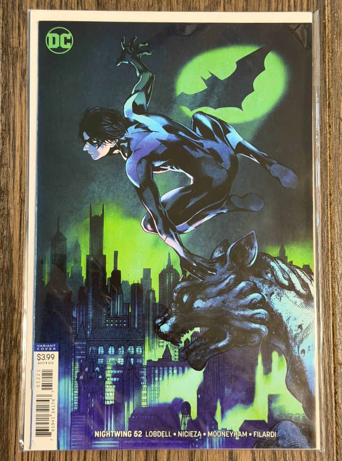 NIGHTWING #52 (2019) Kanome Shirahama Variant Cover B DC Comics Lobdell