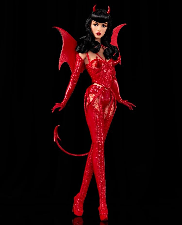 Atomic Lab Bettie Page Red Devil Doll