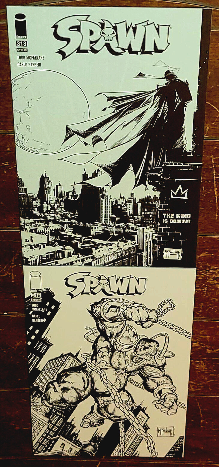 Spawn #318D & #319D by Todd McFarlane & Carlo Barberi, (Image, 2021)