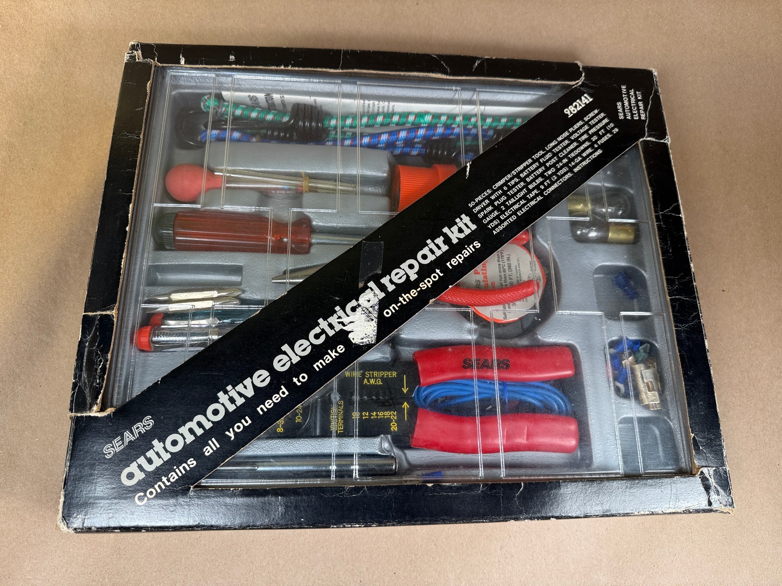 Vintage Sears Automotive Electrical Repair Kit - 9-82141 - Unused?
