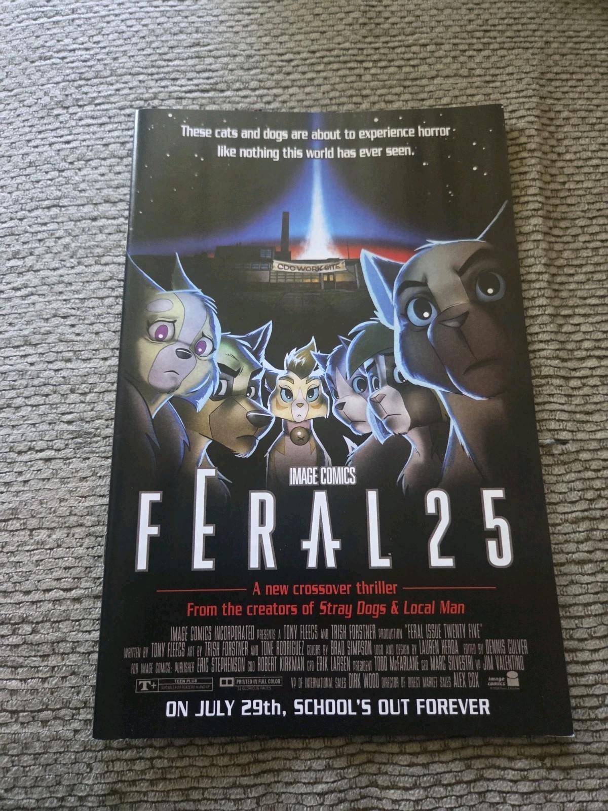 Feral #25 Cover B Image Comics 2026