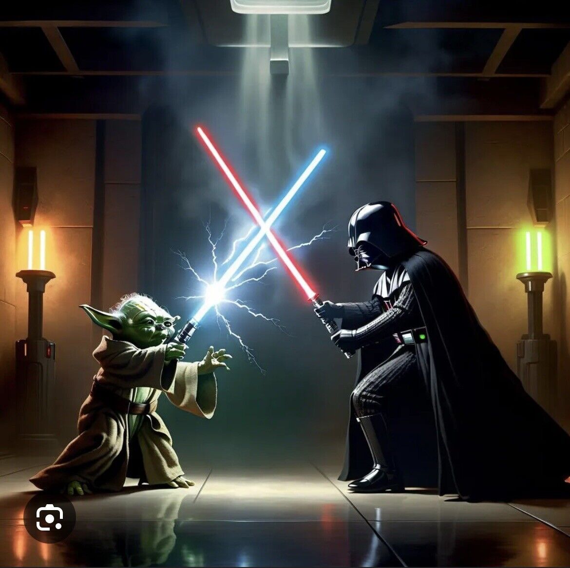 BUNDLE 7 FT. Animated LED Darth Vader Star Wars Halloween Home Depot Yoda 3ft