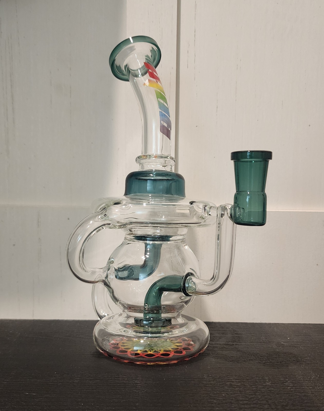 8.5 Inch Heady Orbit Recycler Glass 14mm Hookah 8.5 Inch Heady Orbit Recycler Glass 14mm Hookah