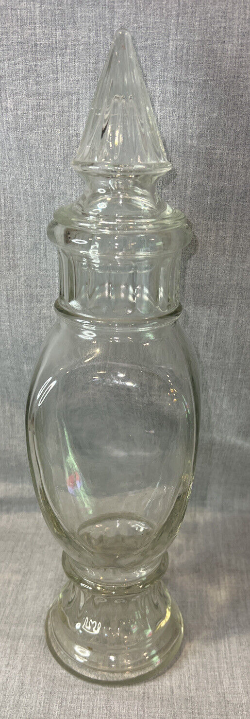 Vintage Brachs Starlight Mints Decanter/Apothecary Jar - No Label
