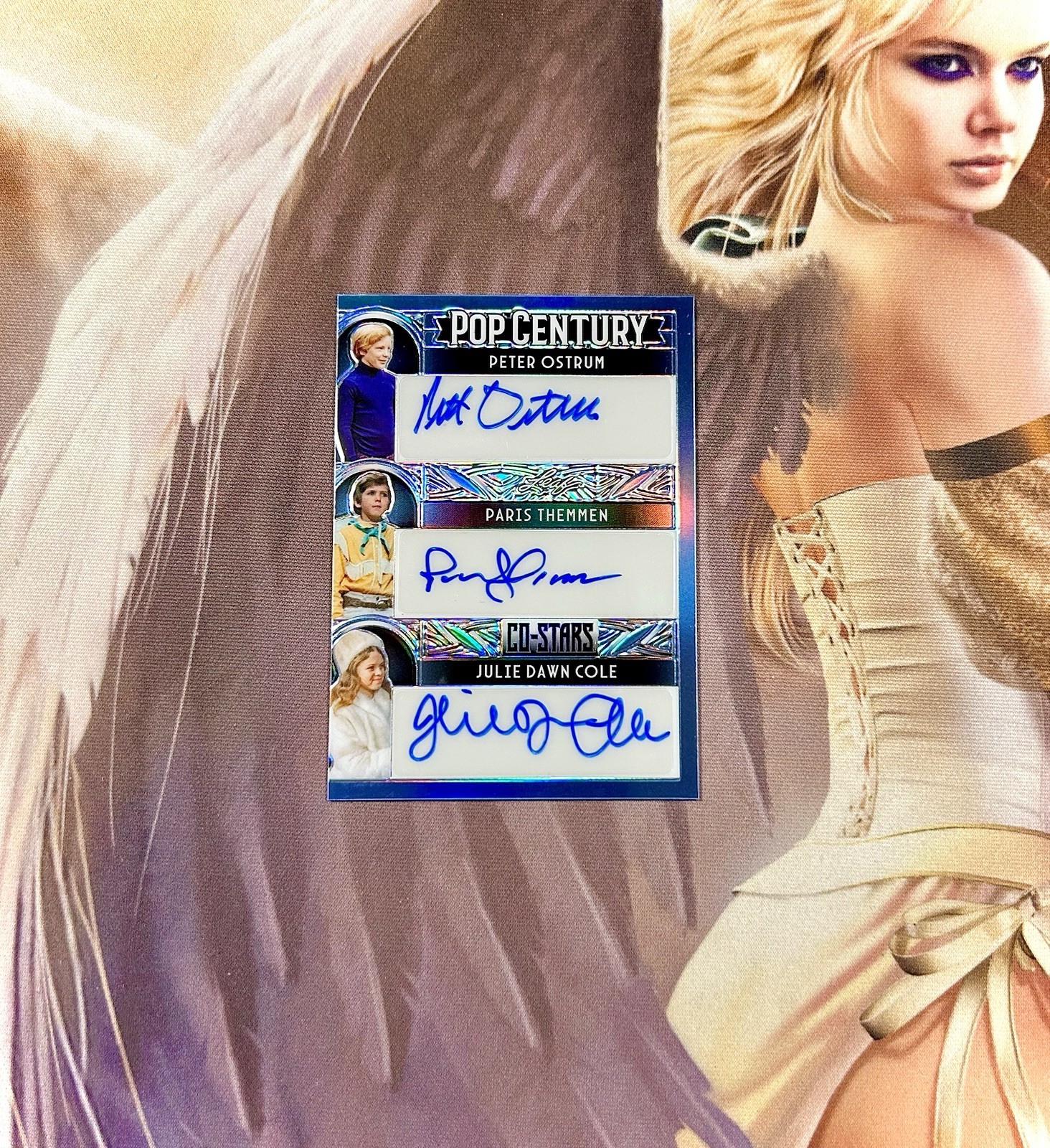 PETER OSTRUM PARIS THEMMEN JULIE DAWN COLE LEAF METAL POP CENTURY TRIPLE AUTO 10
