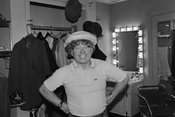 Portrait of Mickey Rooney in the 1970s Historical Old Photo