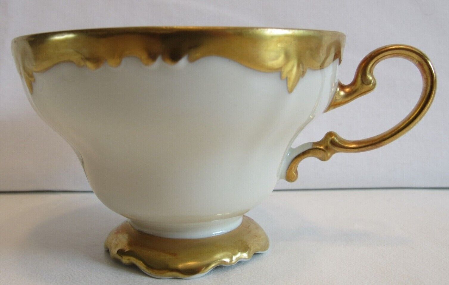 Rosenthal Selb Germany Baroque Gold Pomadour Tea Cups/Saucers You Pick Vintage
