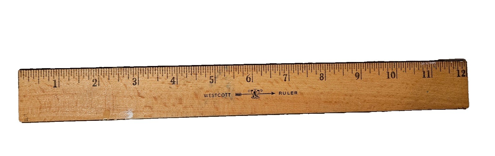 Vintage Westcott Ruler Wooden 12 Vintage Westcott Ruler Wooden 12