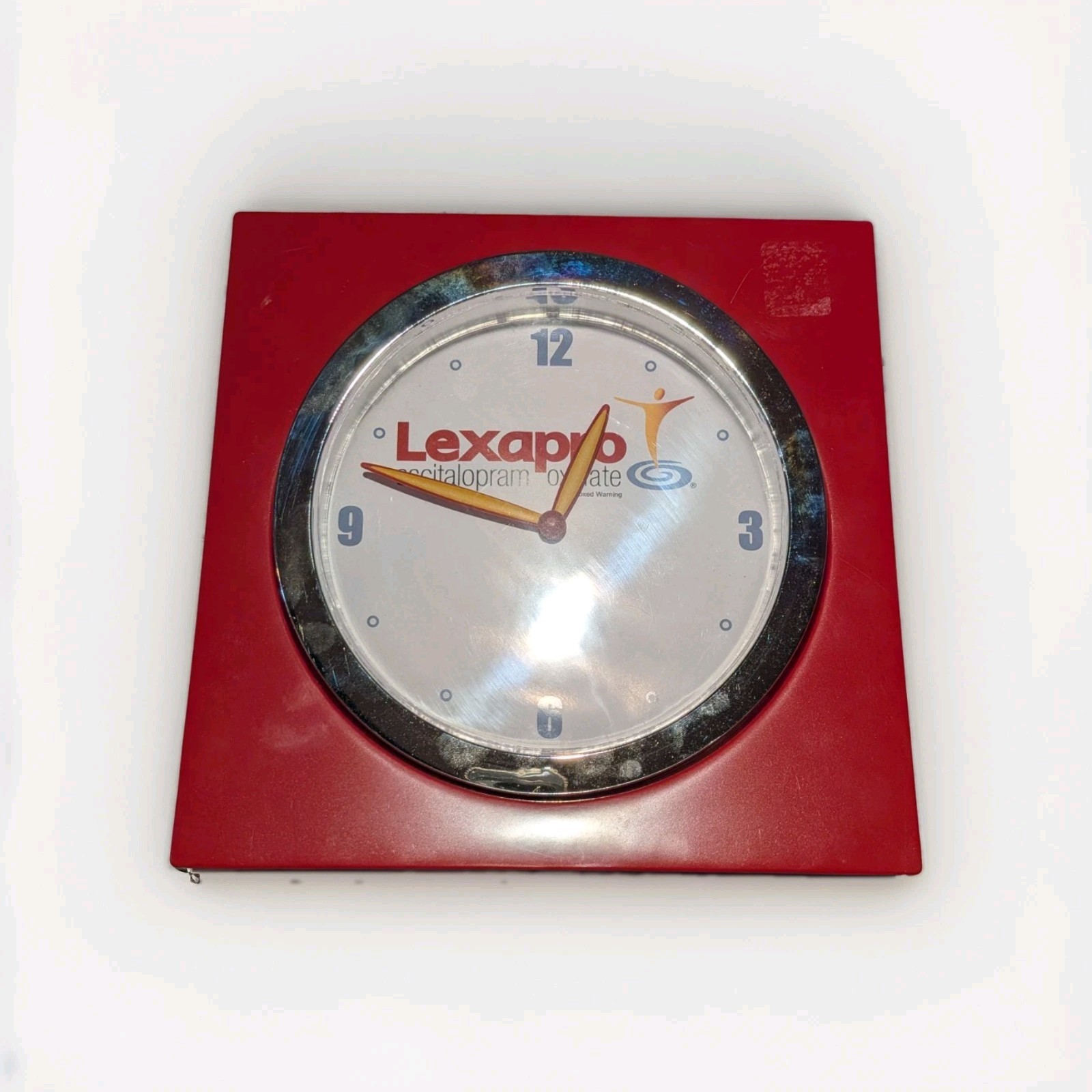 Lexapro Antidepressant Prescription Drug Promotional Vintage Y2K 2000s Clock Lexapro Antidepressant Prescription Drug Promotional Vintage Y2K 2000s Clock