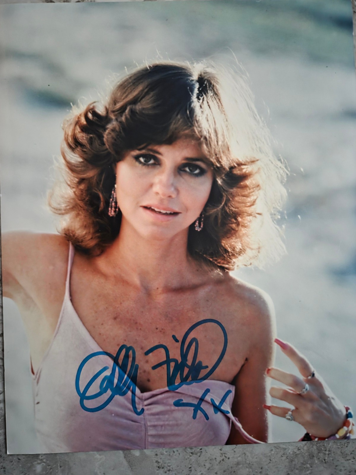 Hand Signed Photograph Sally Field 10\
