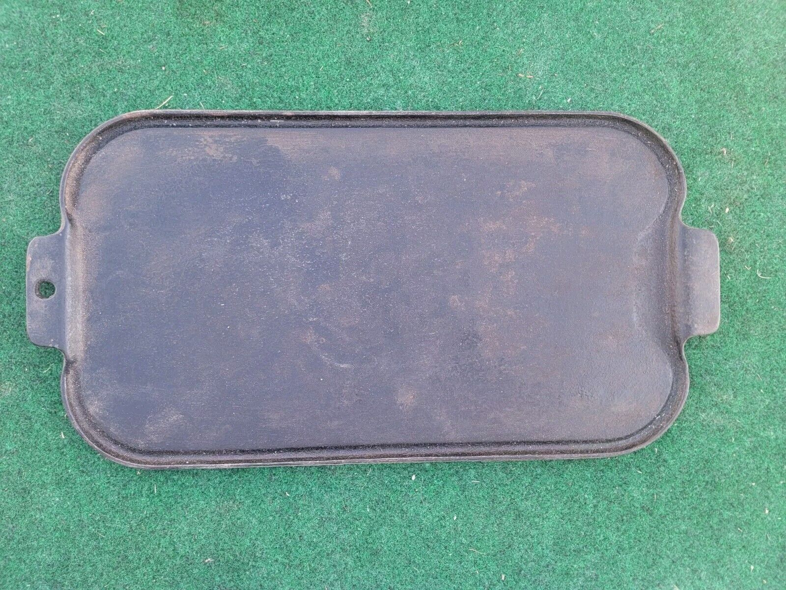 Vintage Wagners 1891 Cast Iron 17 inch Double Griddle